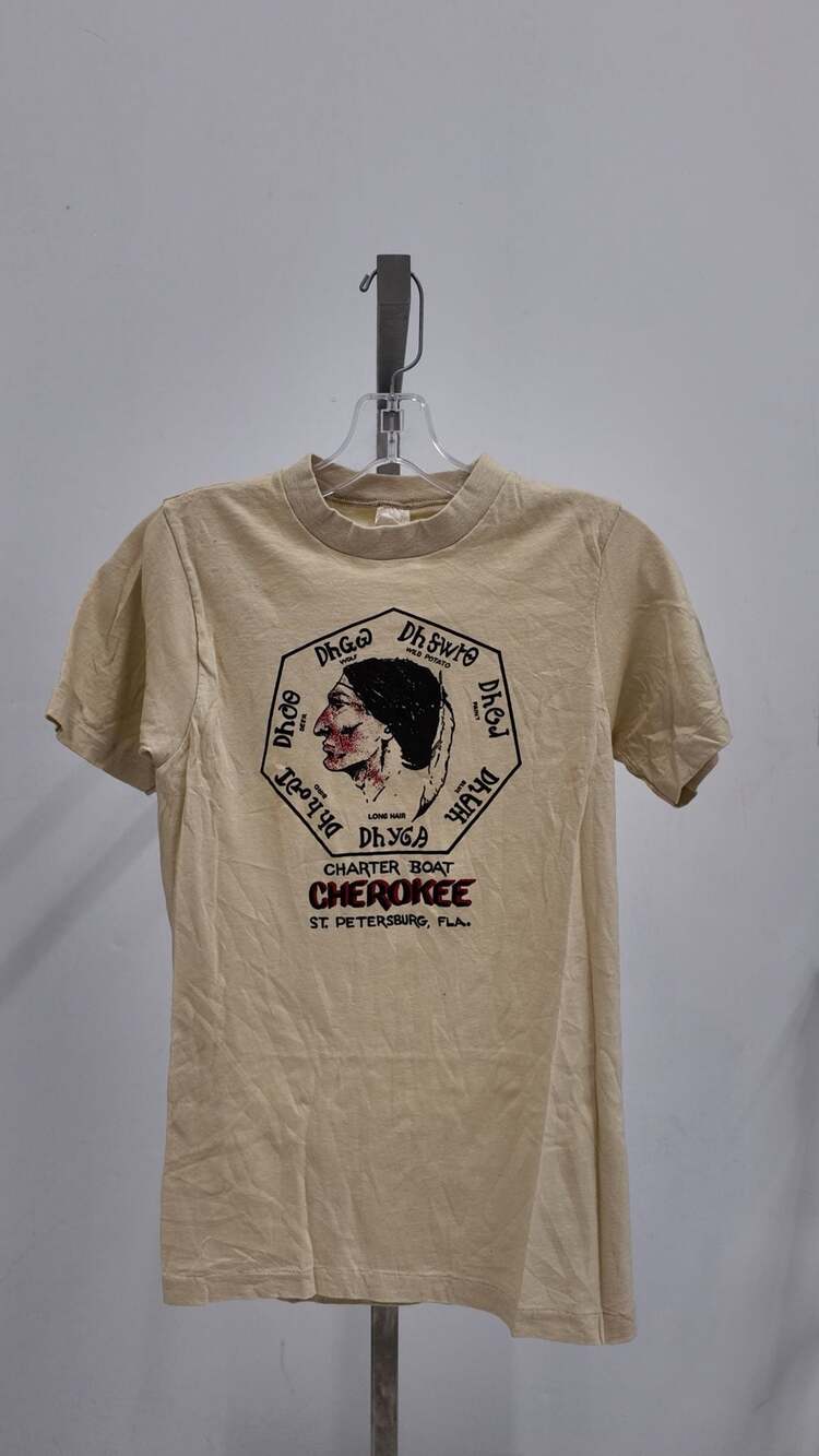Vintage 70s Charter Boat Cherokee St. Petersburg FL T-Shirt - Ched by BVD (M)